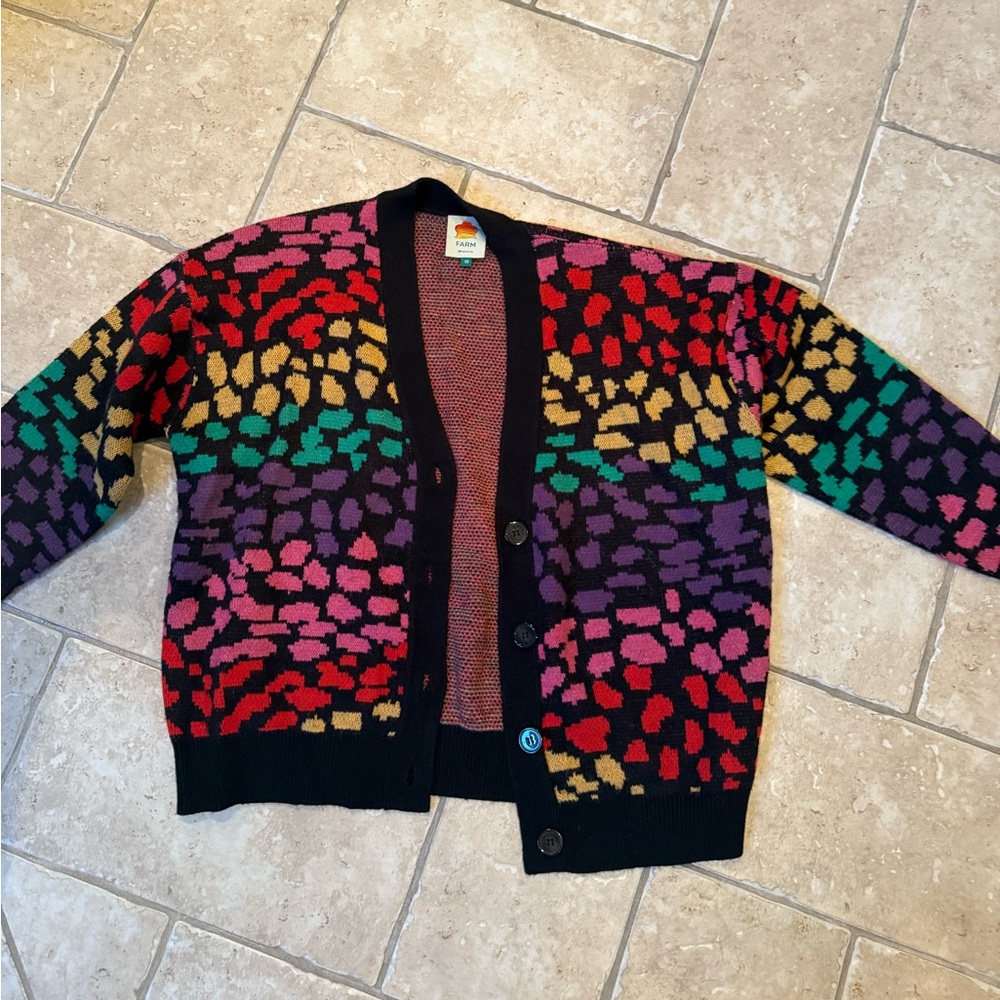 FARM RIO NWOT XS CARDIGAN